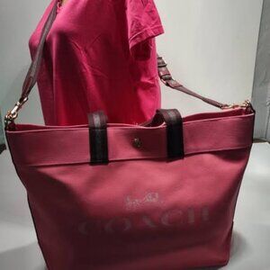 Coach Pink Tote